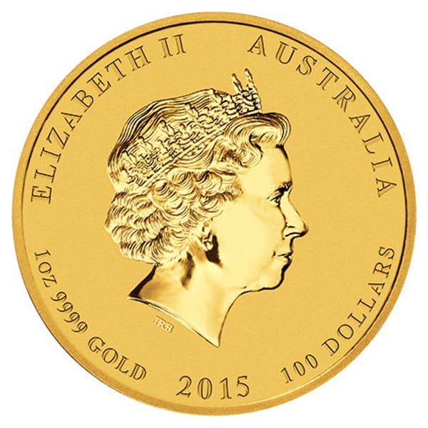 Perth Mint Lunar Series - 2015 Year of the Goat, 1 Oz. Gold
