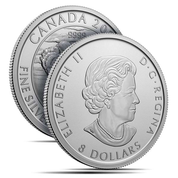 1-1/4 Ounce RCM 2022 Bison Buffalo - .9999 Silver