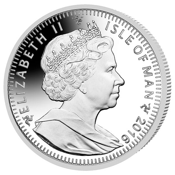 Isle of Man Platinum Noble - 1/10th Oz Coin .9995 Pure thumbnail