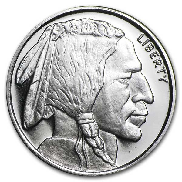 1/2 Ounce Buffalo SILVER Round