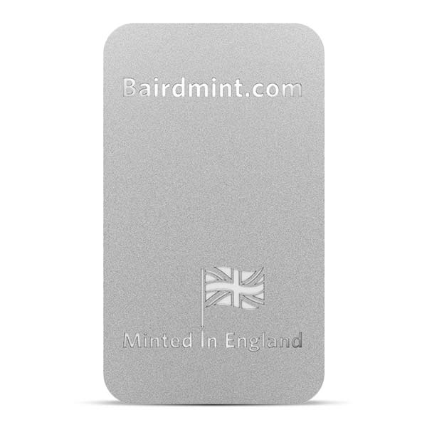 Platinum Bar - Baird & Co. 1/2 Troy Ounce, .9995 Pure (In Assay)