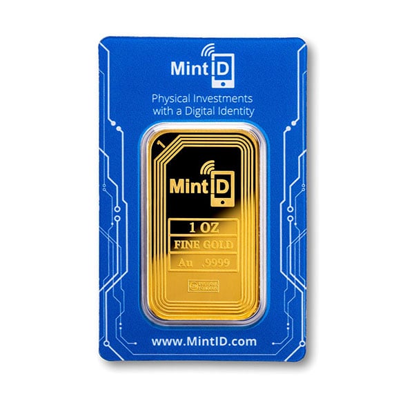 MintID Gold Bar - 1 Troy Oz, .9999 Pure Gold thumbnail