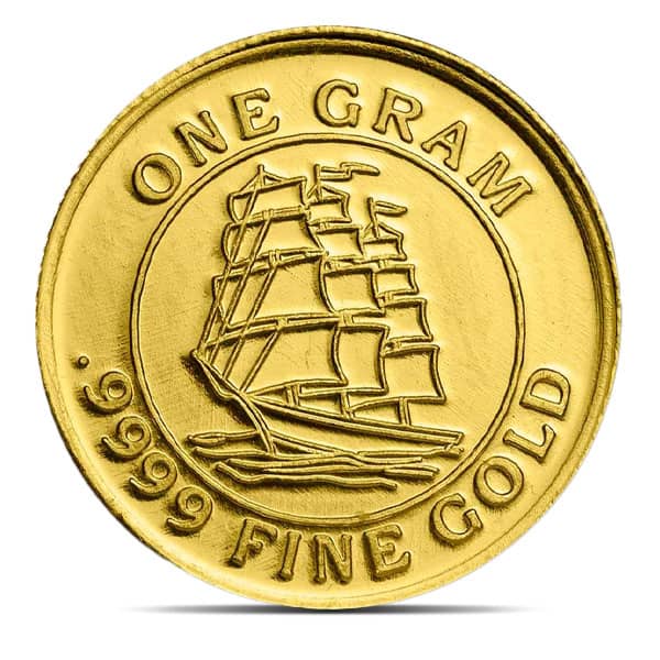 1 Gram Scratch & Dent Gold, .999+ Pure