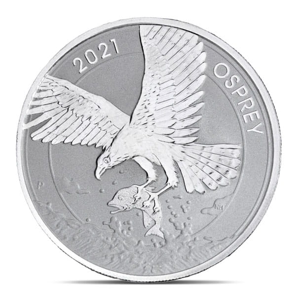 2021 Perth Osprey - 1-1/2 Troy Oz .9999 Pure Silver