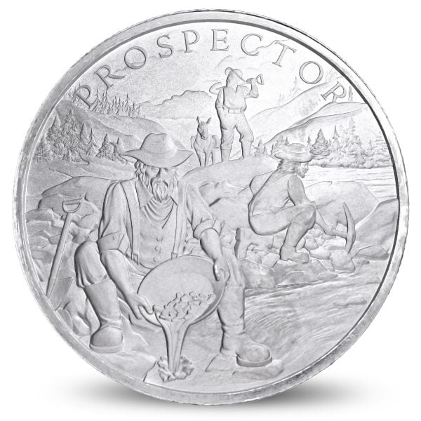 2022 Niue Prospector - 1 Oz Silver Coin .999 Pure