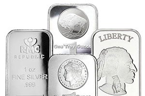 1 oz Buffalo Silver bars for sale - Money Metals Exchange