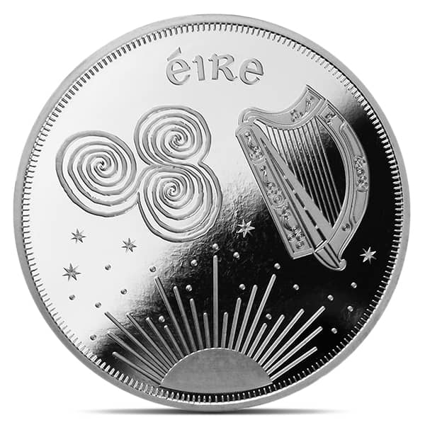 1 oz Ireland Tree of Life Silver Round