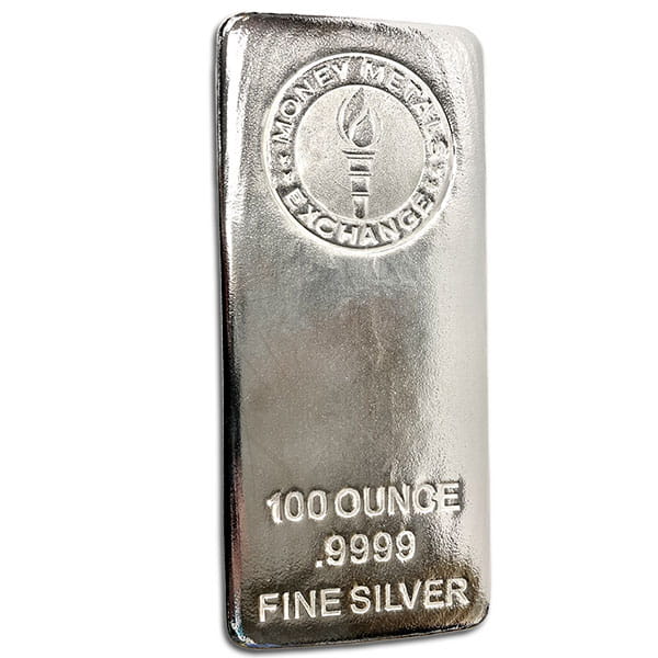 100 Oz Silver Bar (Design Our Choice)