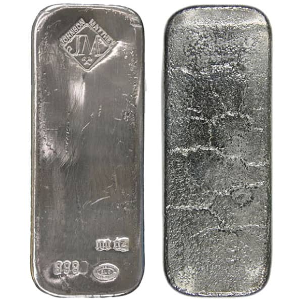 100 Oz Silver bars for sale - 100 Troy weight Bullion - Money Metals Exchange