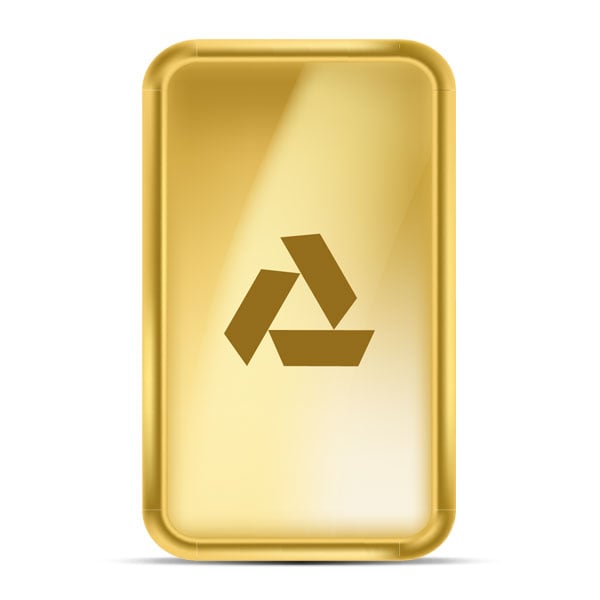 AgaBullion Gold Bar, 10 Troy Ounce, .9999 Pure in Assay Package