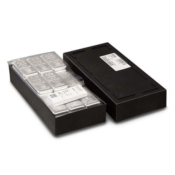 10 oz PAMP Suisse Silver bars for sale - Money Metals Exchange