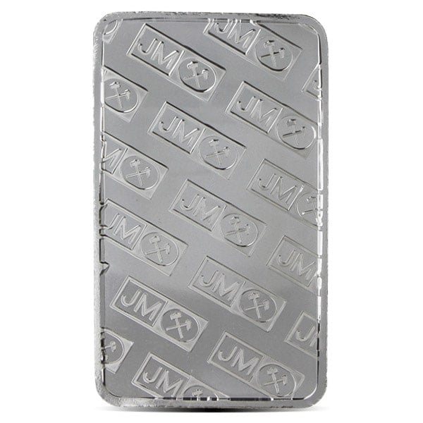 Johnson Matthey MINTED 10-oz Silver Bar, .999 Pure