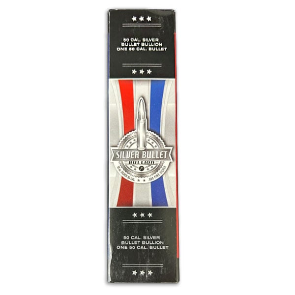 Silver Bullet - 10 Troy Oz .999 Fine Silver (.50 Cal) thumbnail