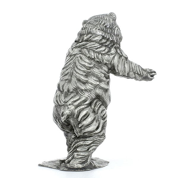 Bear sculpture SUPREME (BLACK & GREY METAL), 2023 Mixed …