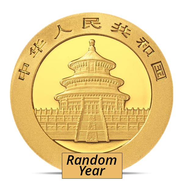 Chinese Gold Panda- 15 Gram, .999 Purity