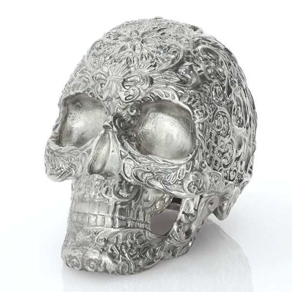 Sterling silver skull outlet