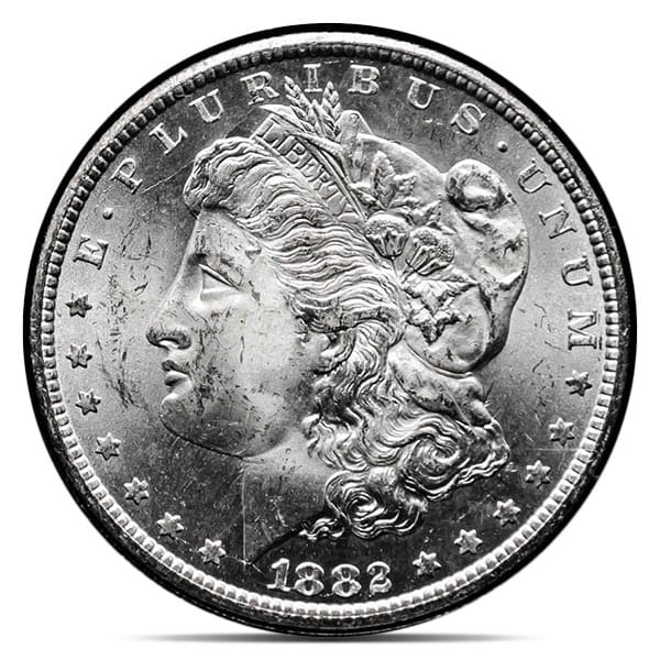 1882-CC Morgan Dollar (GSA Holder) - Brilliant Uncirculated, 90% Silver