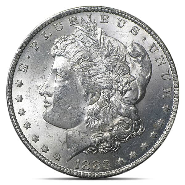 1883-CC Morgan Dollar (GSA Holder) - Brilliant Uncirculated, 90% Silver