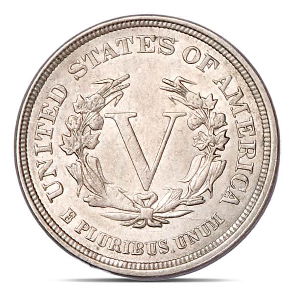 1883 Liberty Head V Nickel, No Cents (AU) Value & Guide- Money Metals