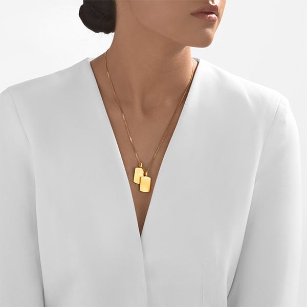 24k gold shop dog tags