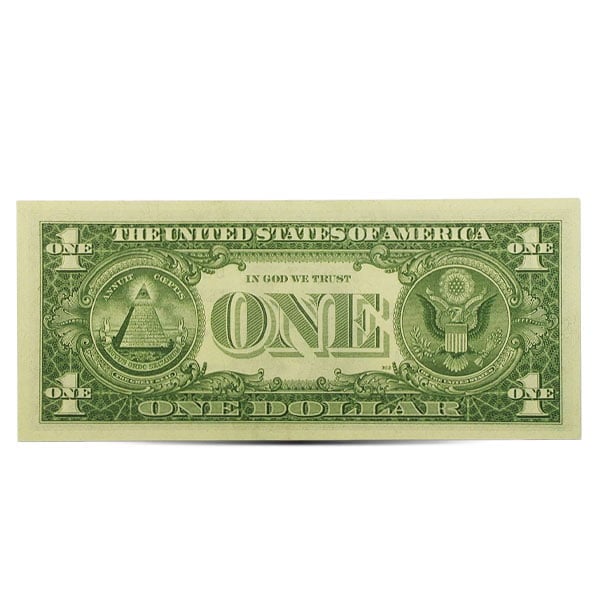 U.S. Silver Certificate - Crisp Uncirculated (CU) $1 USD Note, 1957