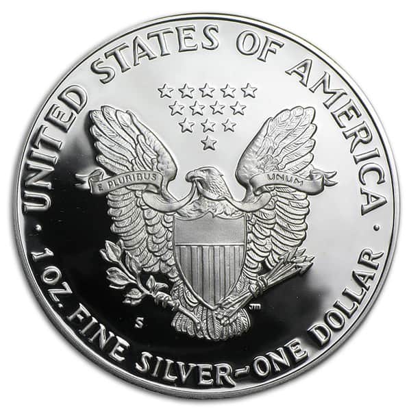 1986 Proof Silver American Eagle - 1 Troy Oz .999 Pure (First Year of Issue)