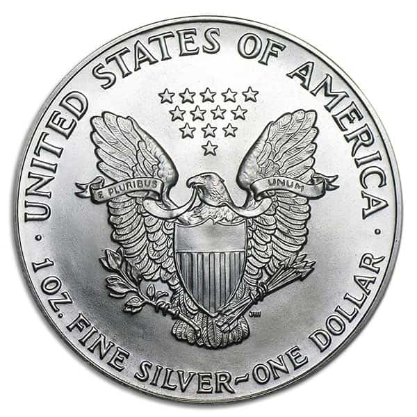 1988 Silver American Eagle - 1 Troy Ounce, .999 Pure