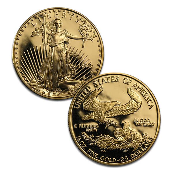 1993 Proof Gold Eagle Set (1 oz, 1/2-oz, 1/4-oz & 1/10-oz)