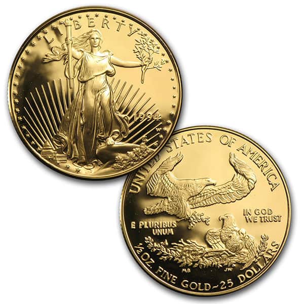 1994 Proof Gold Eagle Set (1 oz, 1/2-oz, 1/4-oz & 1/10-oz)