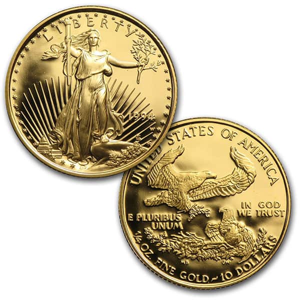 1994 Proof Gold Eagle Set (1 oz, 1/2-oz, 1/4-oz & 1/10-oz)
