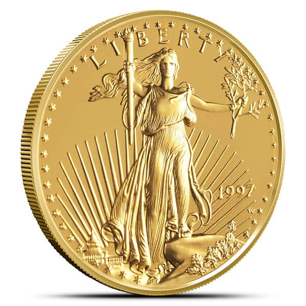 1997 Proof Gold Eagle Set (1 oz, 1/2-oz, 1/4-oz & 1/10-oz)