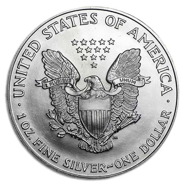 1998 1 oz American Silver Eagle Coins for Sale - Money Metals