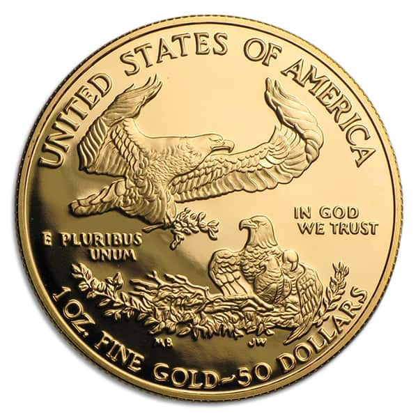 1998 Proof Gold American Eagle - 1 Troy Oz