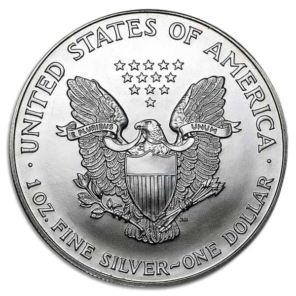 1999 Silver American Eagle - 1 Troy Ounce, .999 Pure
