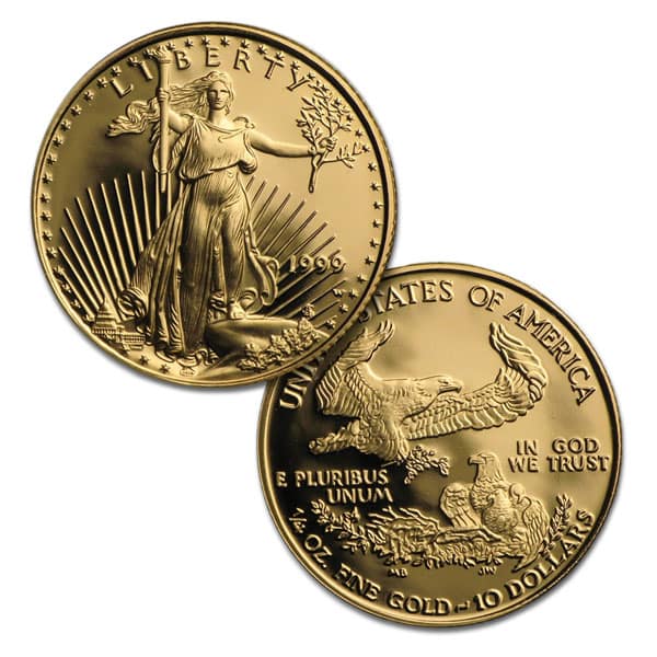 1999 Proof Gold Eagle Set (1 oz, 1/2-oz, 1/4-oz & 1/10-oz)