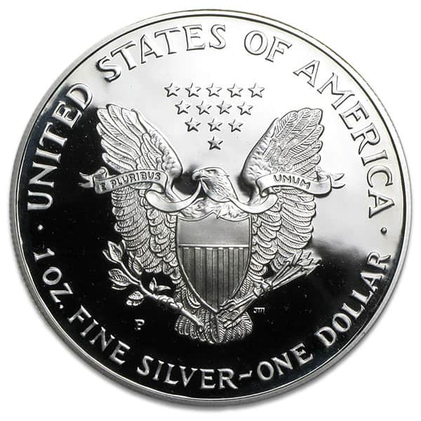 1999 Proof Silver American Eagle - 1 Troy Oz .999 Pure