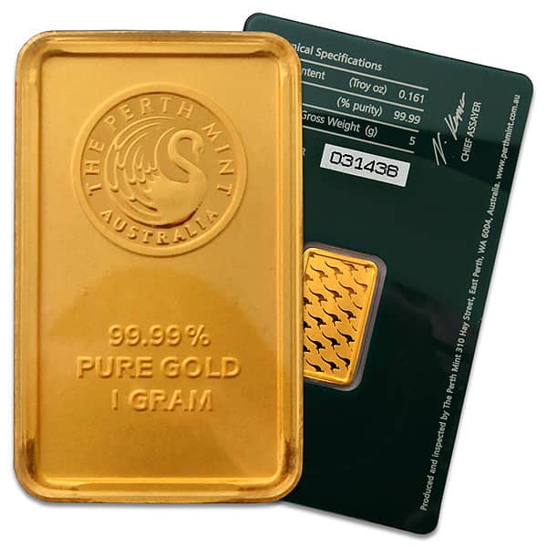 Buy 1 Gram Gold Bars Online and Invest in Gold at Low Prices