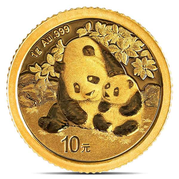 Chinese Panda Gold - 1 Gram, .999 Purity