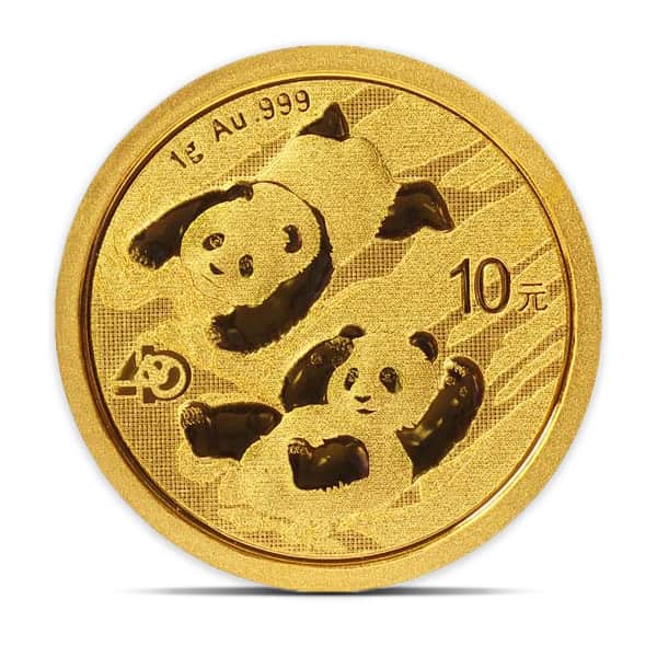 Chinese Panda Gold - 1 Gram, .999 Purity