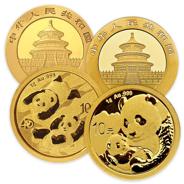 Chinese Panda Gold - 1 Gram, .999 Purity