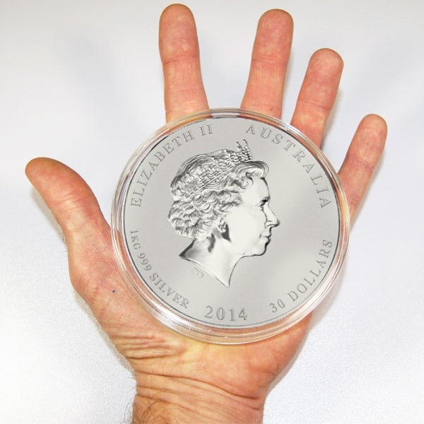 Australian 1 Kilo Silver Coins (Random Design)