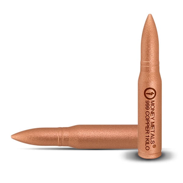 Copper Autocannon Replica - 1 Kilo, .999 Pure Copper