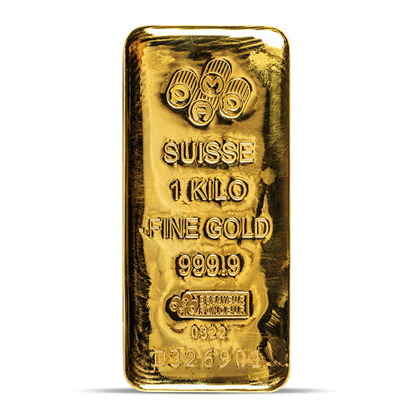 1kg Gold Bar Argor-Heraeus