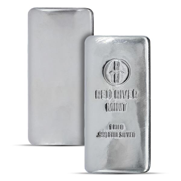 Silver Kilo Bar (32.151 troy ozs) - Design Our Choice
