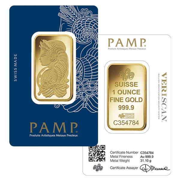  Gold Bars.999 Pure 1 Oz