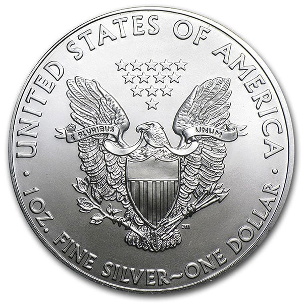Random Year Silver Eagles (Dates/Type our Choice)