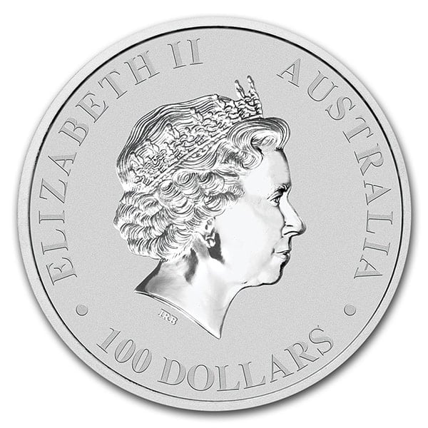 Perth Mint Australia Platinum Kangaroo, 1 Troy Oz., .9995 Pure thumbnail