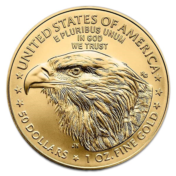 2022 Gold American Eagle Coin - 1 Troy Ounce, 22k Purity thumbnail