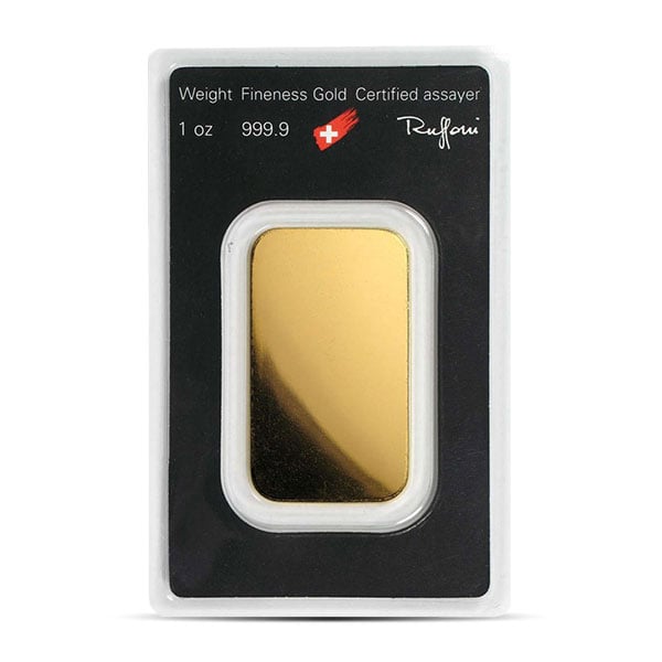 Argor-Heraeus - Gold Bar 1 Troy Oz, .9999 Pure