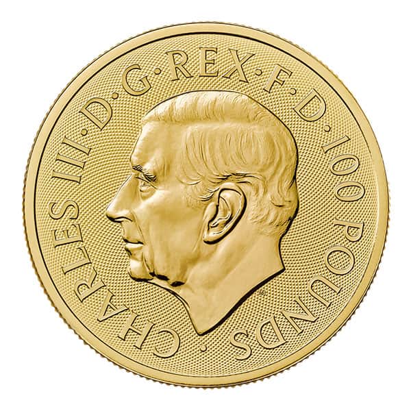2024 British Royal Mint Tudor Beasts; Seymour Unicorn - 1 Oz Gold Coin .9999 Pure